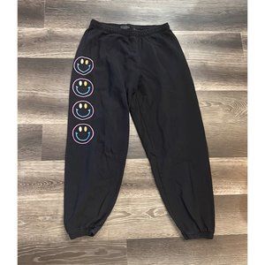 Neon Smiley Face Sweatpants